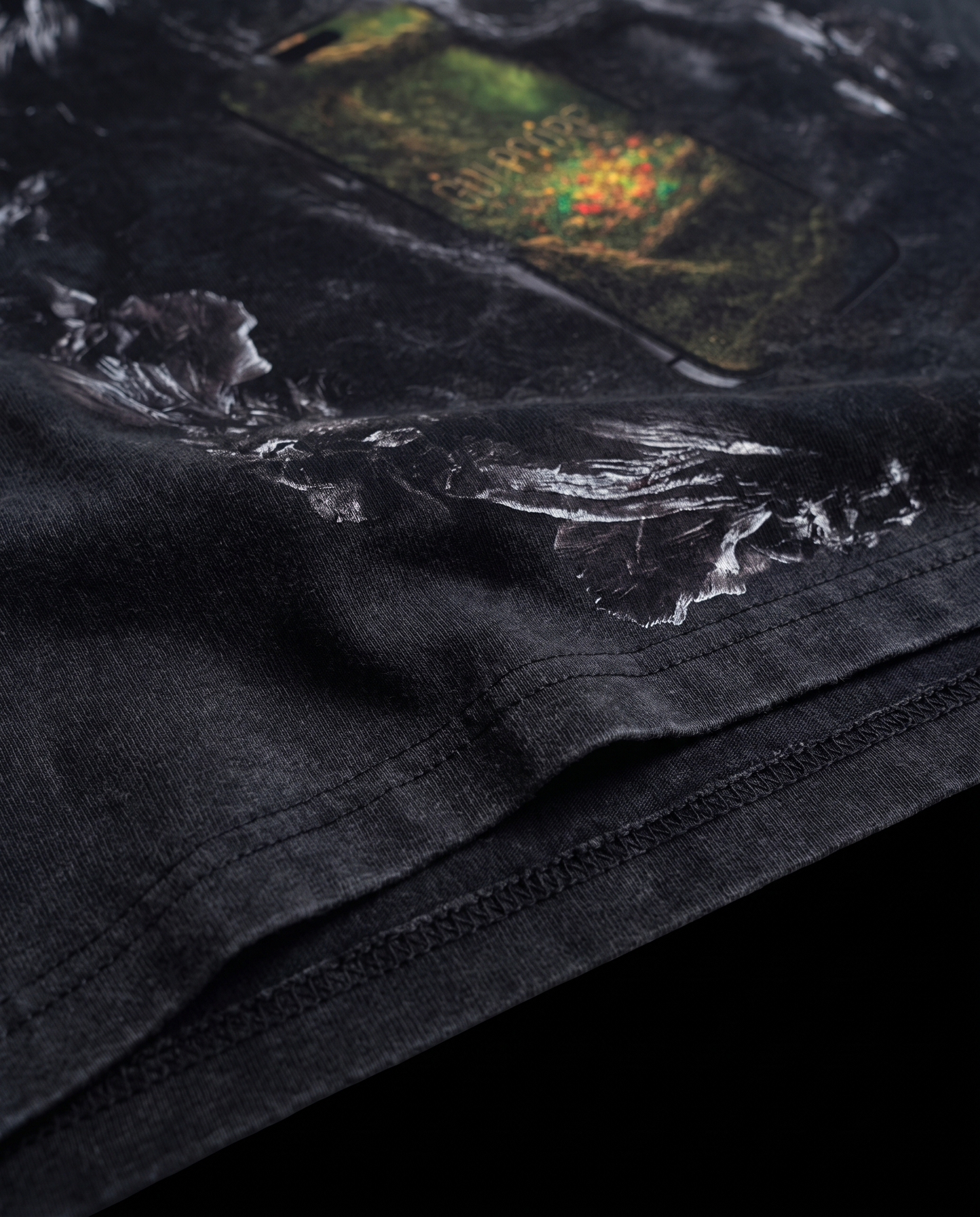MATRIX TEE // SMOKY BLACK